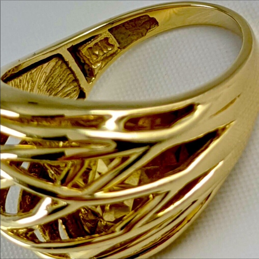 14k DOMED “HIGHWAY” RING 🔥 - Picture 10 of 10